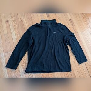 Calvin Klein Black Quarter-Zip Men's Sweater